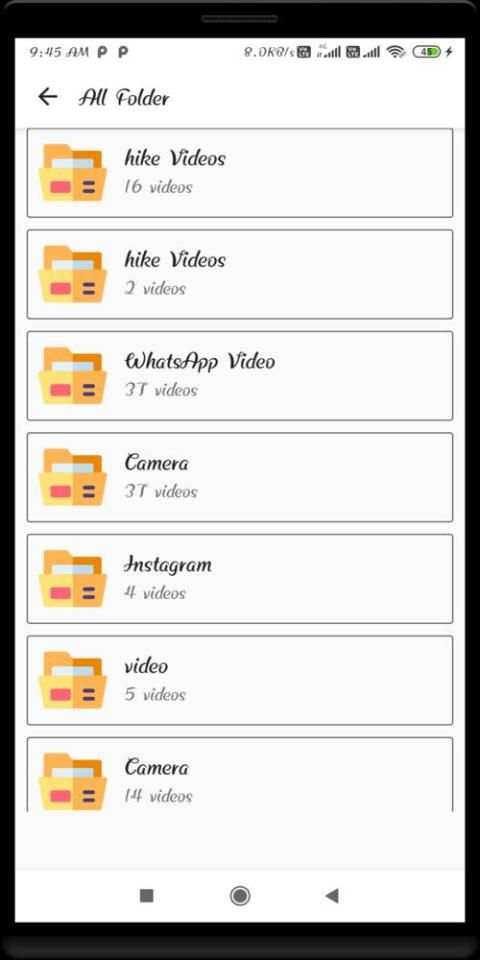 Ax Video Player स्क्रीनशॉट 3