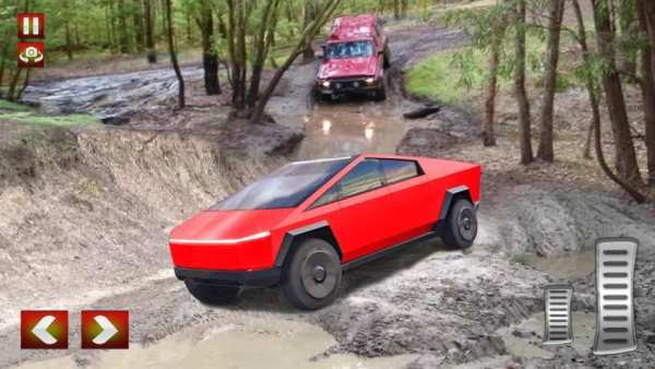 Cyber Truck Driving Simulator 4x4 स्क्रीनशॉट 4