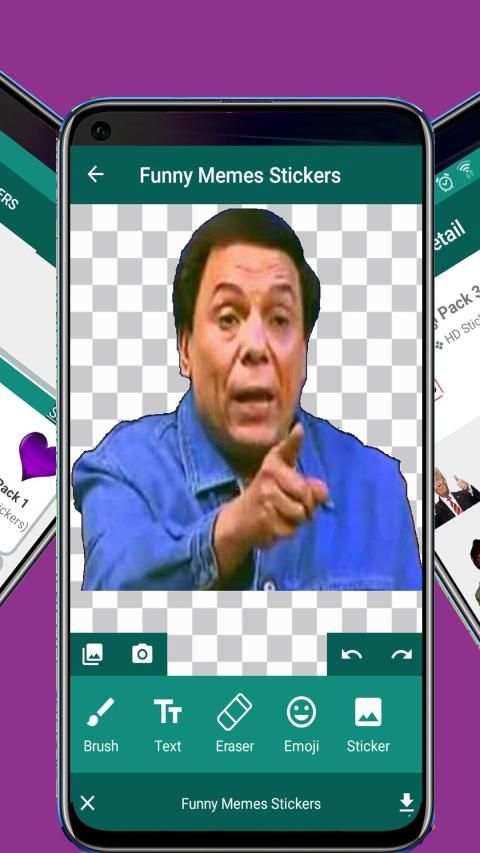 Funny Memes stickers + Sticker maker WAStickerApps screenshot 6