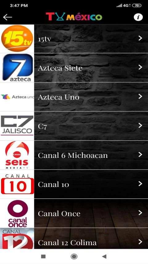 TV México Señal Abierta screenshot 4