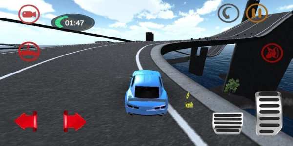 Extreme Bridge Racing. Real driving on Speed cars. स्क्रीनशॉट 8
