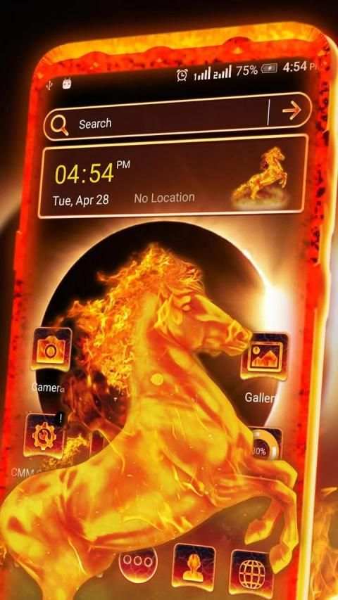 Fire Horse Launcher Theme screenshot 5