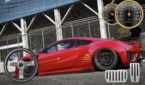 Car Parking Honda NSX Drive screenshot 3