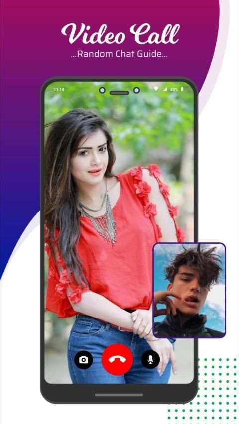 Live Video Call - Girls Random Video Chat स्क्रीनशॉट 2