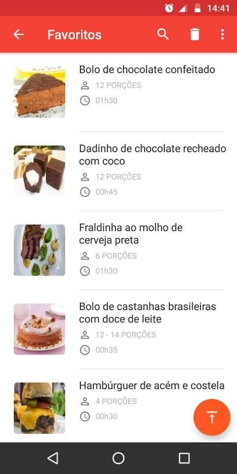 Receitas em Geral offline screenshot 1