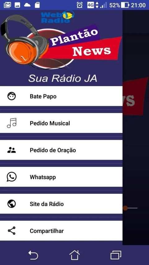 Web Rádio Plantão News screenshot 4