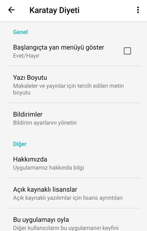 Karatay Diyeti screenshot 3