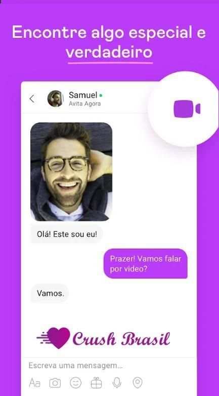 Crush Brasil - Bate papo. Amizade. Namoro screenshot 1