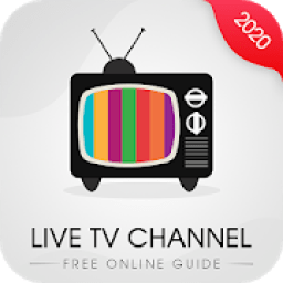 Live TV Channel Free - Live TV Show, Movie Guide आइकन