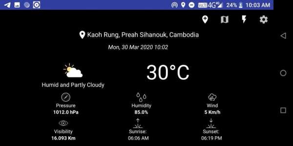 Weather Today - Forecast स्क्रीनशॉट 1