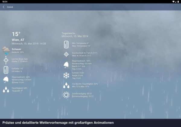 Wetter Österreich XL PRO स्क्रीनशॉट 5