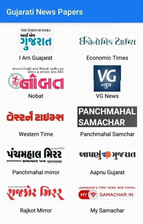 Gujarati News Papers screenshot 5