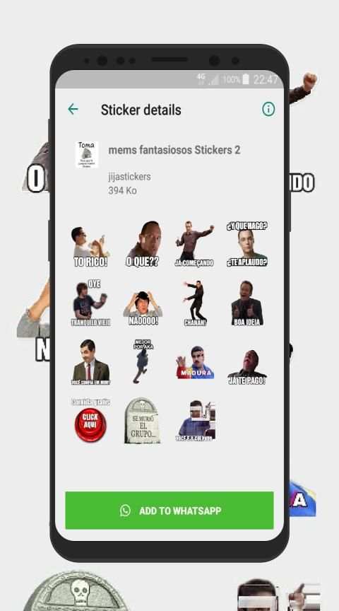 WAStickerApps - Memes Frases Sticker para WhatsApp screenshot 8