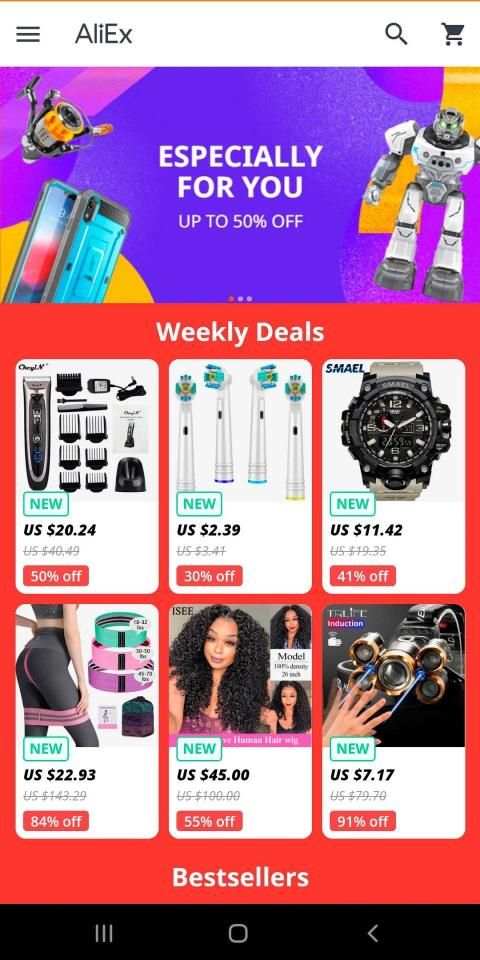 AliExpress Super Deals स्क्रीनशॉट 3