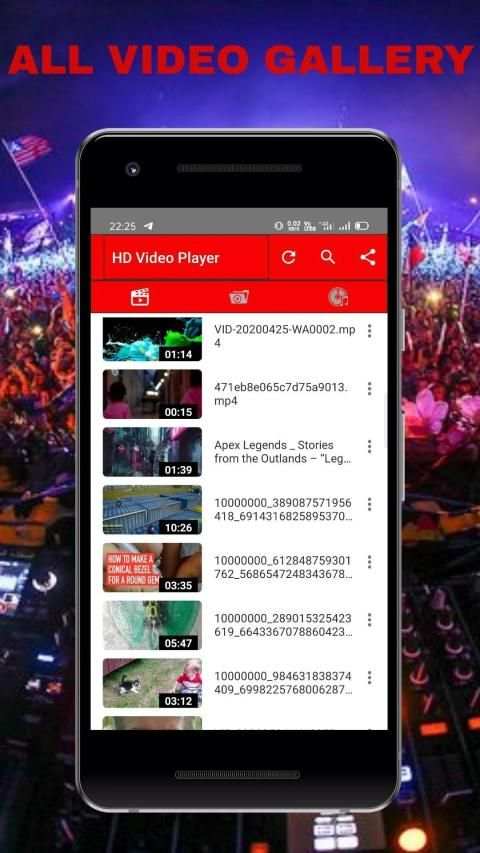 HD Video Player All Format & Mp3 Music Player स्क्रीनशॉट 4