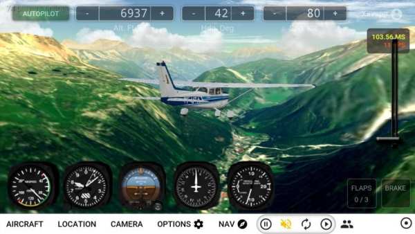 GeoFS Light - Flight Simulator स्क्रीनशॉट 2