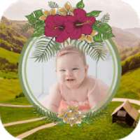 Beautiful agriculture photo frame application