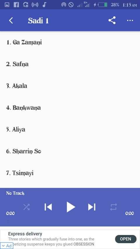 Wakokin Sadi Sidi Sharifai screenshot 3