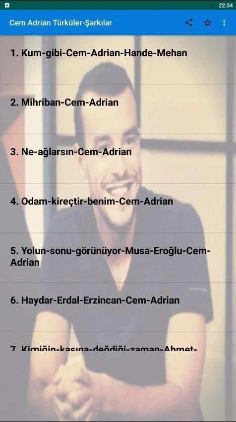 Cem Adrian-Türküler-Şarkılar-Dinle-İnternetsiz screenshot 5