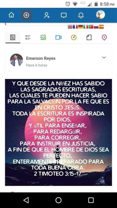 HolyBook life Red Social Cristiana screenshot 2