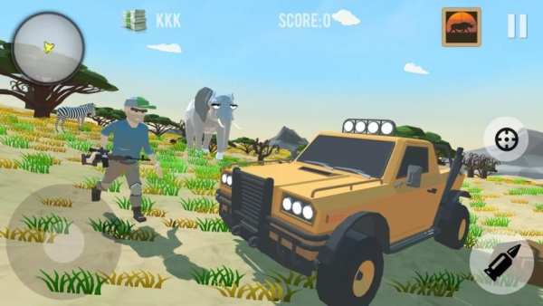 Hunting: Safari - Polygon Game screenshot 4