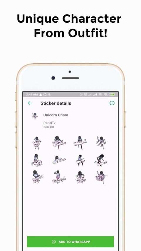 WAStickerApps: PUBG Pack स्क्रीनशॉट 1