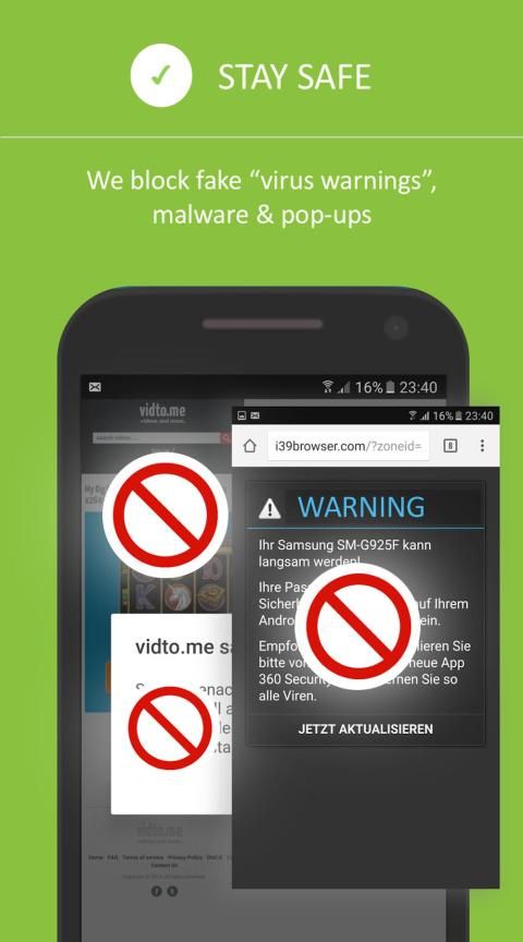 Private Browser & Incognito Browser स्क्रीनशॉट 3