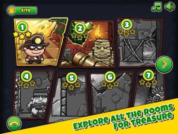 Bob The Robber 5: Temple Adventure by Kizi games स्क्रीनशॉट 4