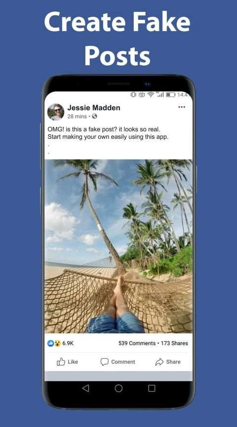 Fake Post Maker For Facebook screenshot 3