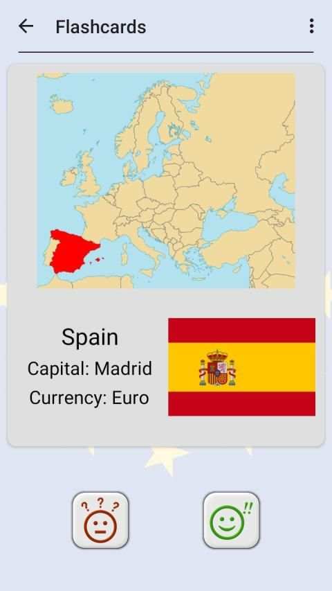 European Countries - Maps, Flags and Capitals Quiz स्क्रीनशॉट 3