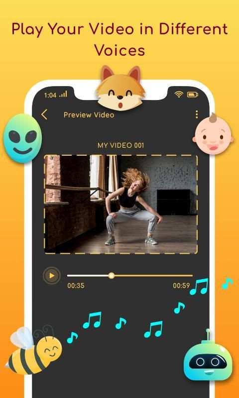 Video Voice Changer screenshot 1