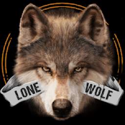 Lone Wolf Wallpaper and Keyboard