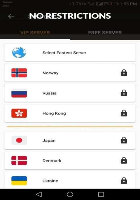 Current VPN - Free VPN Proxy Server And Secure VPN स्क्रीनशॉट 18