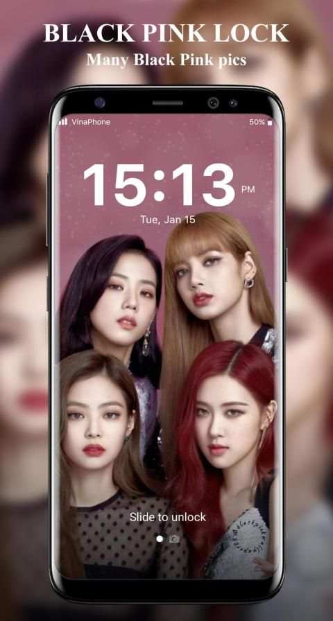 BlackPink Pattern Lock Screen: BlackPink Wallpaper स्क्रीनशॉट 5