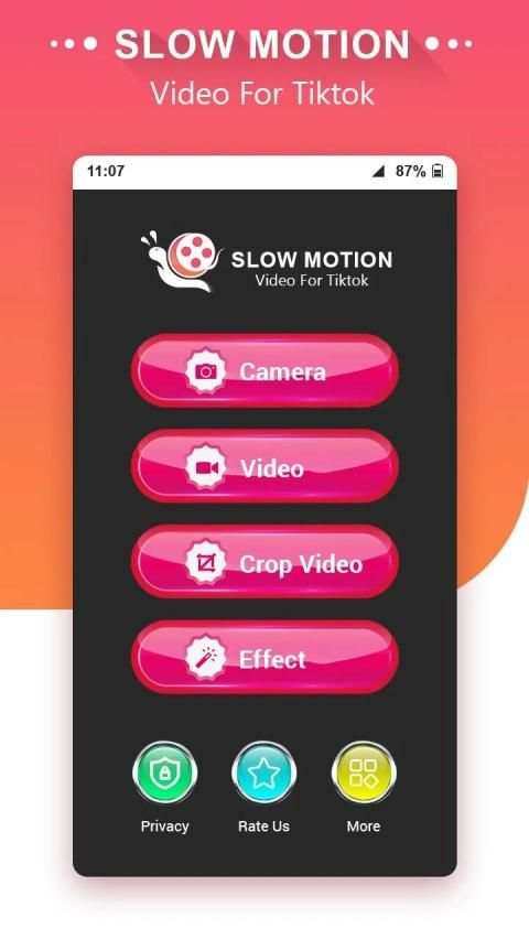 Slowtik - Slow Motion Video Maker स्क्रीनशॉट 6