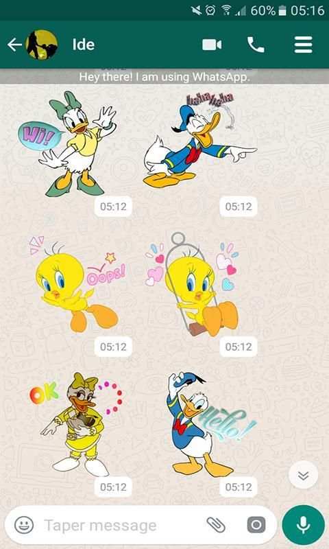 Cute Duck Stickers For Whatsapp screenshot 1