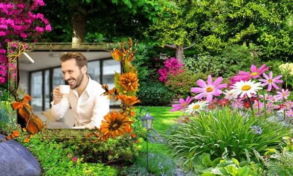 Awesome Garden Frame Photo application screenshot 6