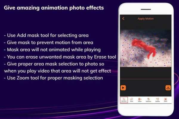 Live Motion Photo Editor - Photo Motion Effect screenshot 6