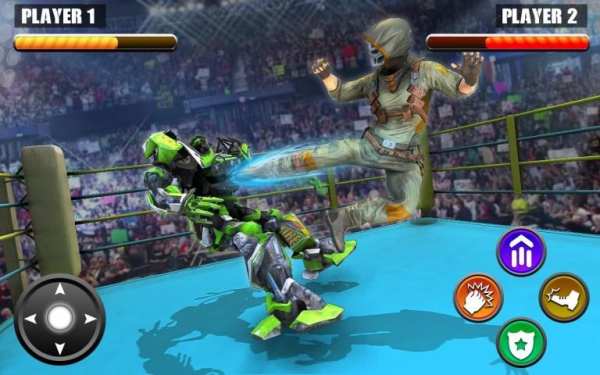 Real Robot Ring Fight - Robot Fighting Games 2020 स्क्रीनशॉट 7