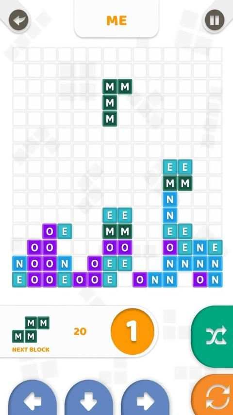 WordTet - Block & Word Puzzle Game screenshot 3