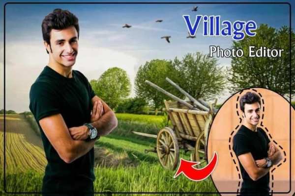 Village Photo Editor - Cut paste Photo screenshot 4