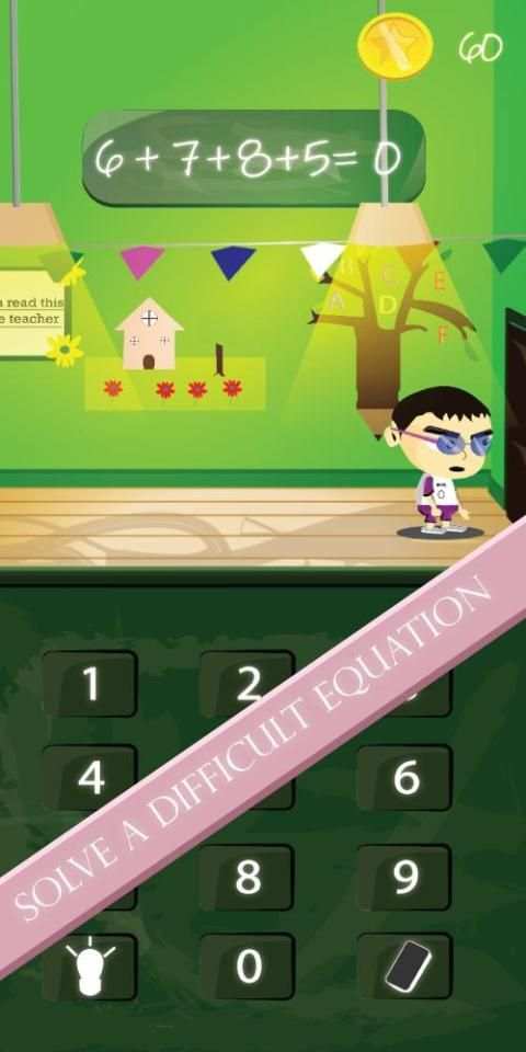 Math Teacher 2D (Math Game ) screenshot 3