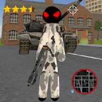 Army Stickman Rope Hero Counter Attack Crime