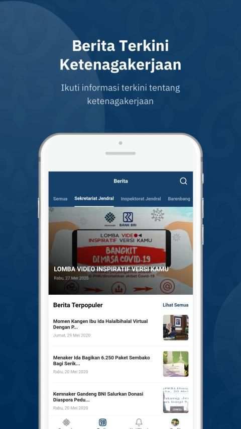 Sisnaker: Sistem Informasi Ketenagakerjaan screenshot 2