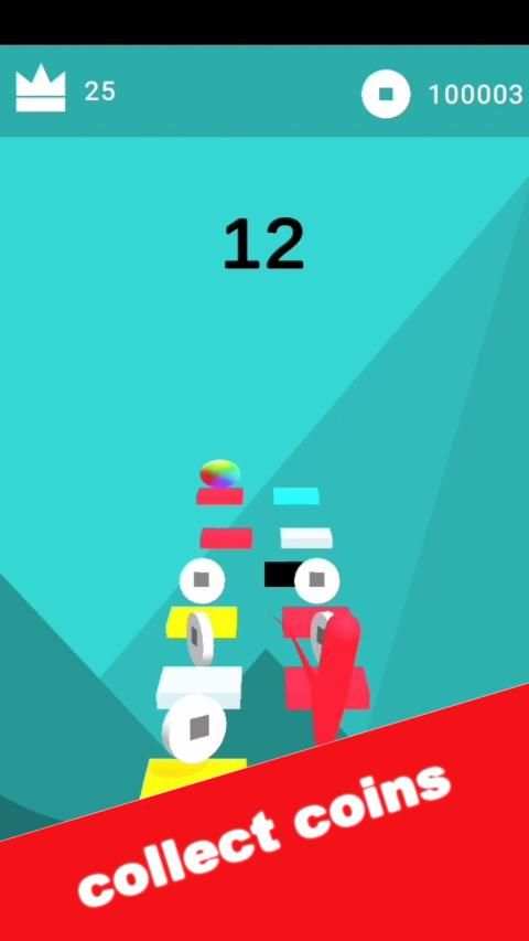 Tiles Hop: Color Ball 3D स्क्रीनशॉट 7