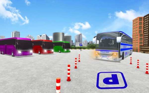 Coach Bus Parking Simulator Game screenshot 6