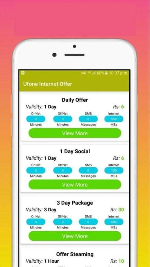 All Network Sim Packages 2020 स्क्रीनशॉट 2
