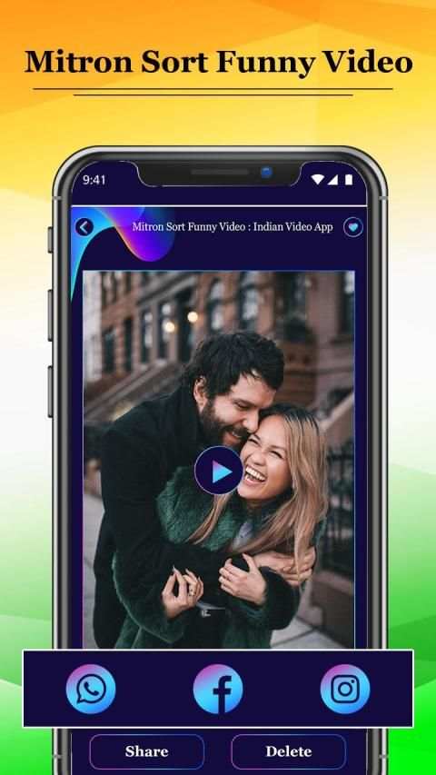 Mitron Sort Funny Video : Indian Video App screenshot 3