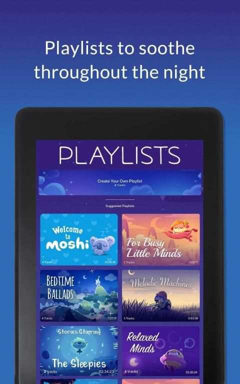 Moshi: Sleep and Mindfulness स्क्रीनशॉट 1