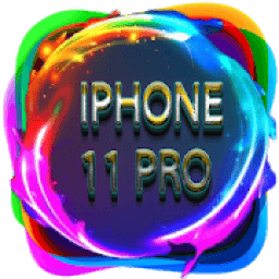 ikon IPhone 11 Pro Max iOS 13 Launcher with Wallpaper